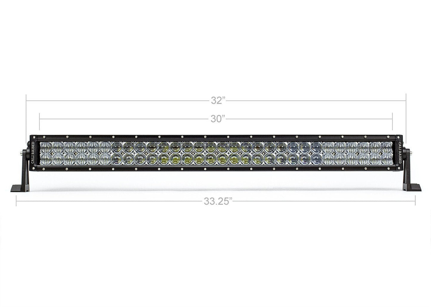 2014-2020 Toyota Tundra 32" Lower Bumper Hidden LED Light Bar Brackets/Combo - Cali Raised LED