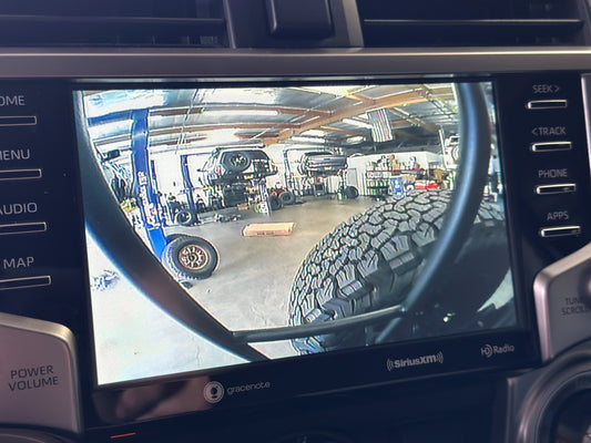 2010+ Toyota 4Runner "Birds Eye" Rear Camera Relocate Kit