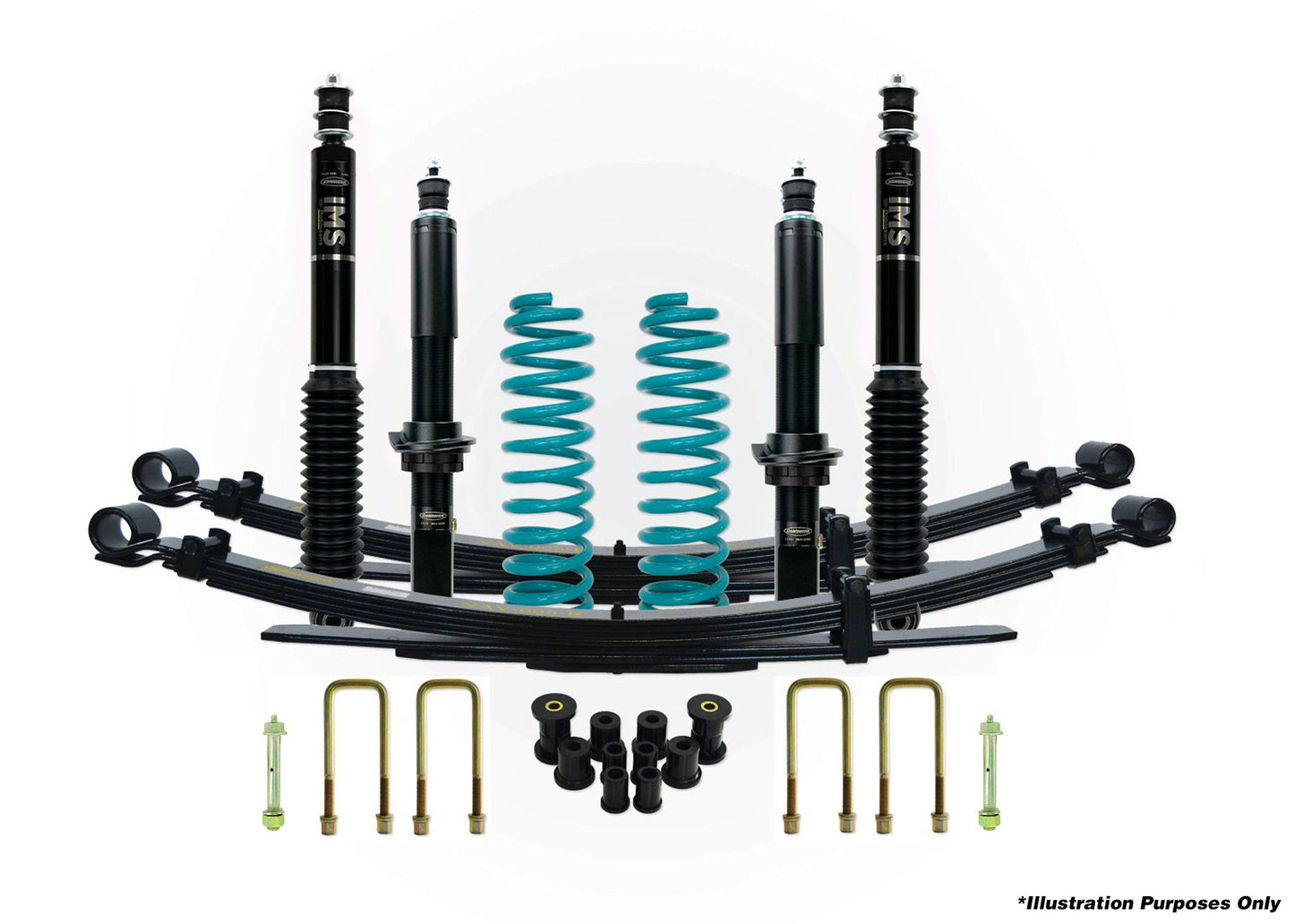 Dobinsons 4x4 IMS Lift Kit for Amarok 2010 on V6 Turbo Diesel - DSSKITIMS0016 - DSSKITIMS0016