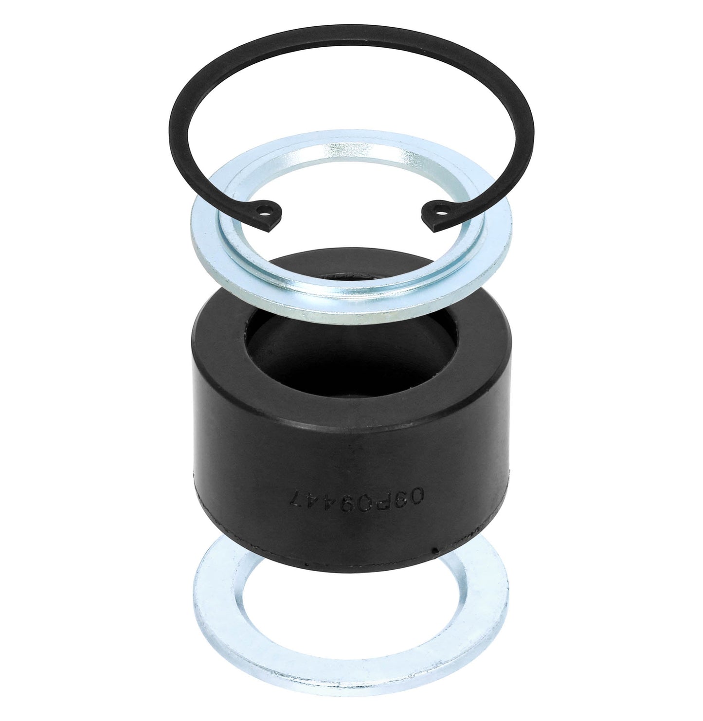 Johnny Joint Rebuild Kit, Narrow, Weld-On, 3 in., Incl. 1 Bushing, 2 Side Washer, 1 Snap Ring