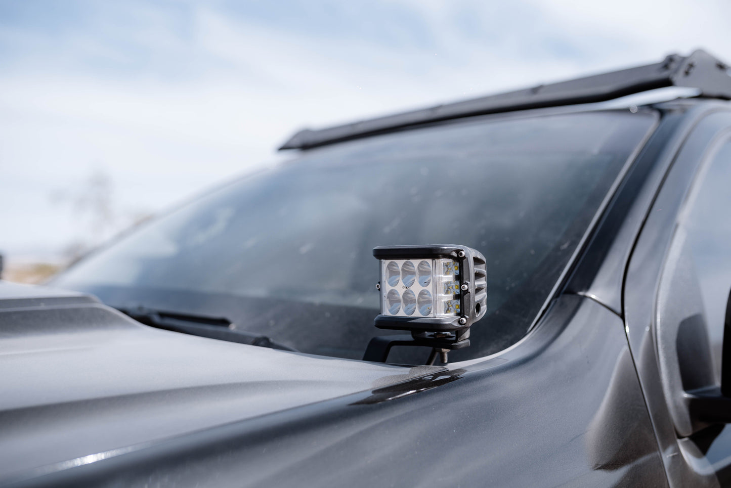 2015-2020 Chevy Colorado/Canyon Low Profile Ditch Light Brackets/Combo - Cali Raised LED