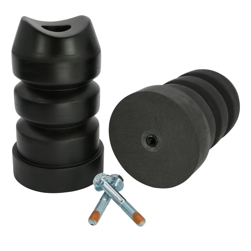 Durobumps Premium Rear 3rd gen 4runner extended bump stops for 96-02 4Runner (5.25 inch Tall) 2 Inch Plus Lift Required - DBR525