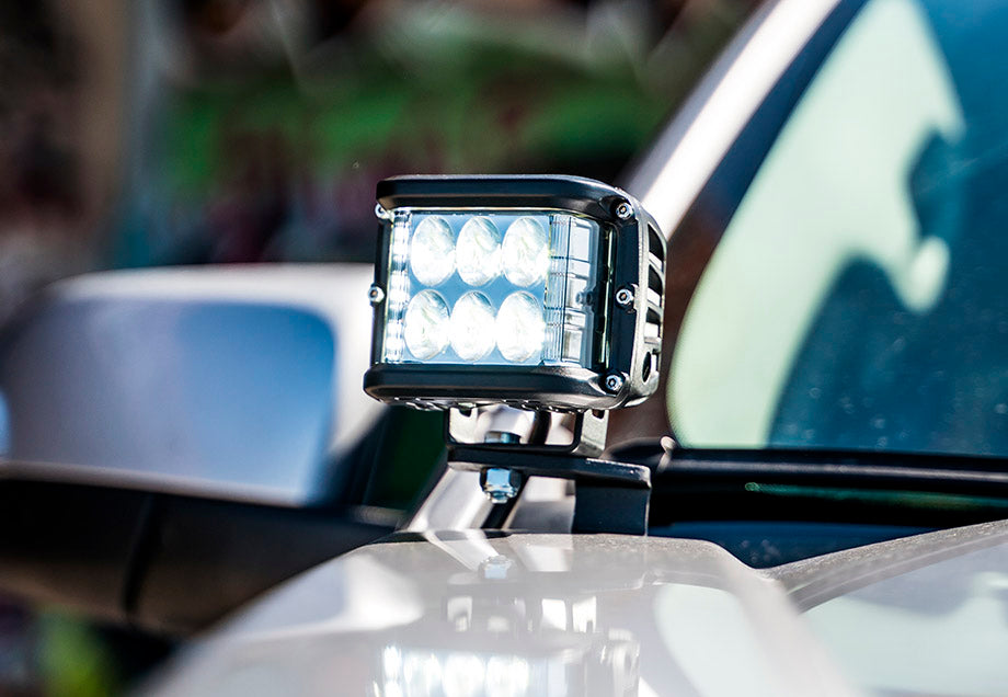 2019+ Ford Ranger Low Profile Ditch Light Brackets Kit