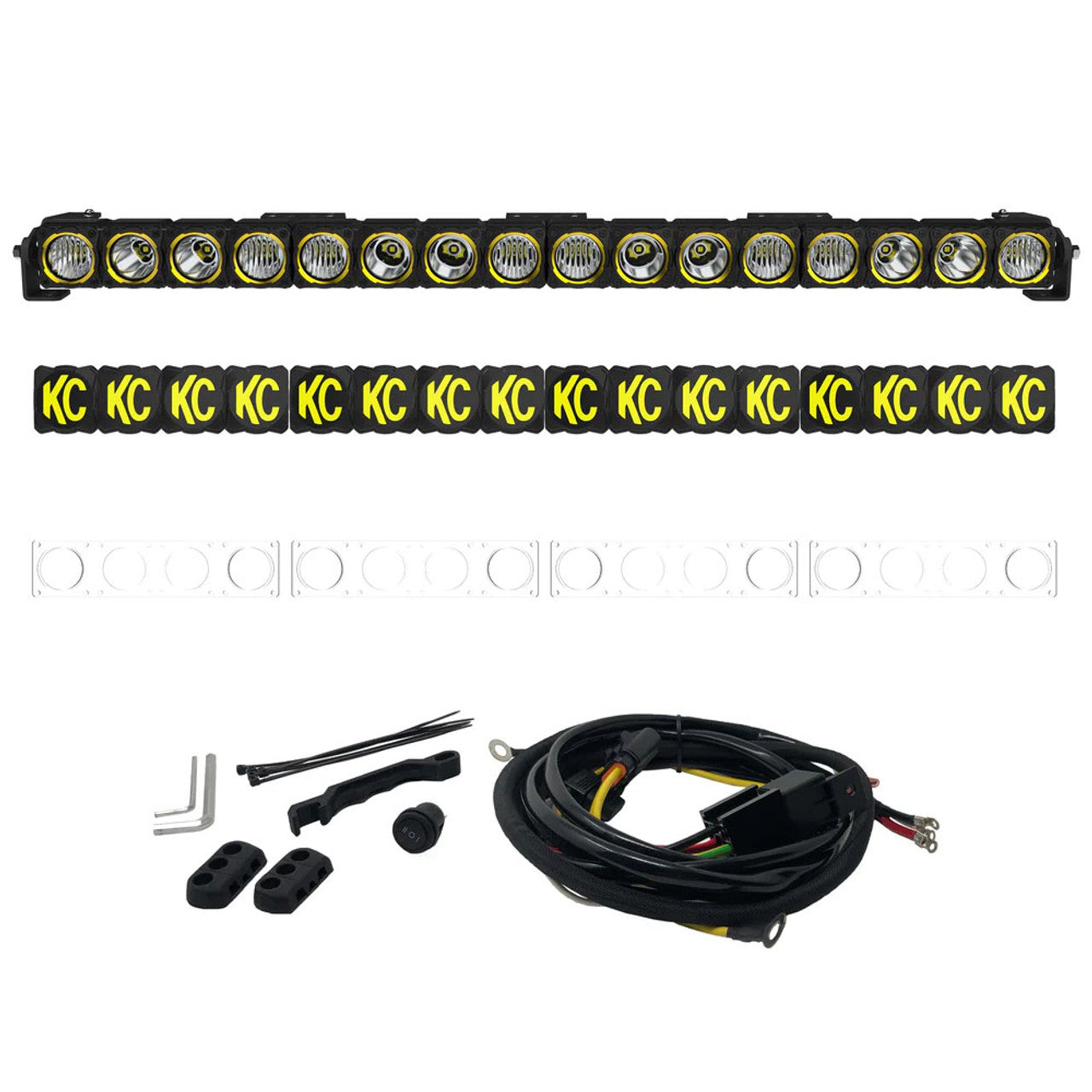 KC Hilites Flex Era LED Light Bar, Master Kit