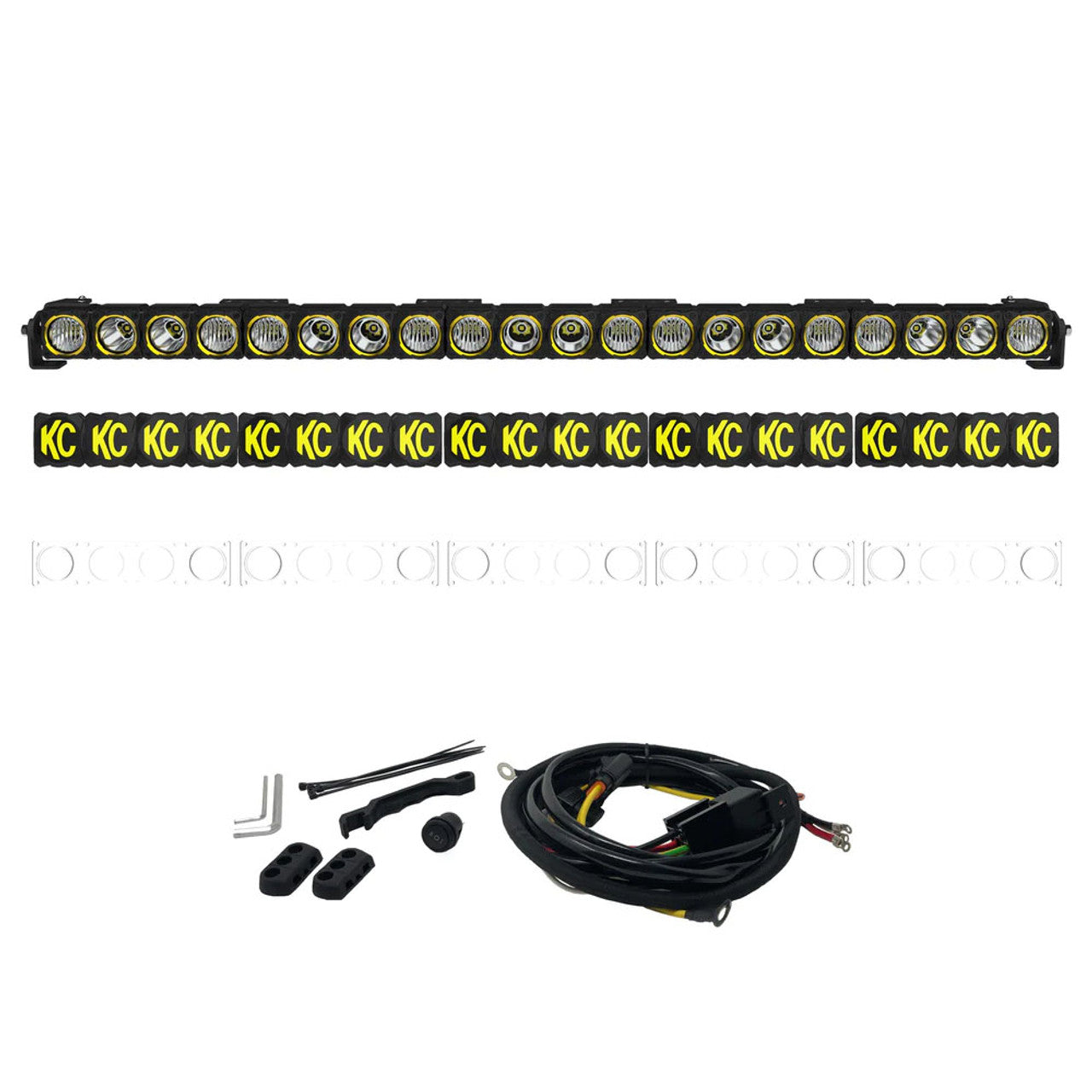 KC Hilites Flex Era LED Light Bar, Master Kit