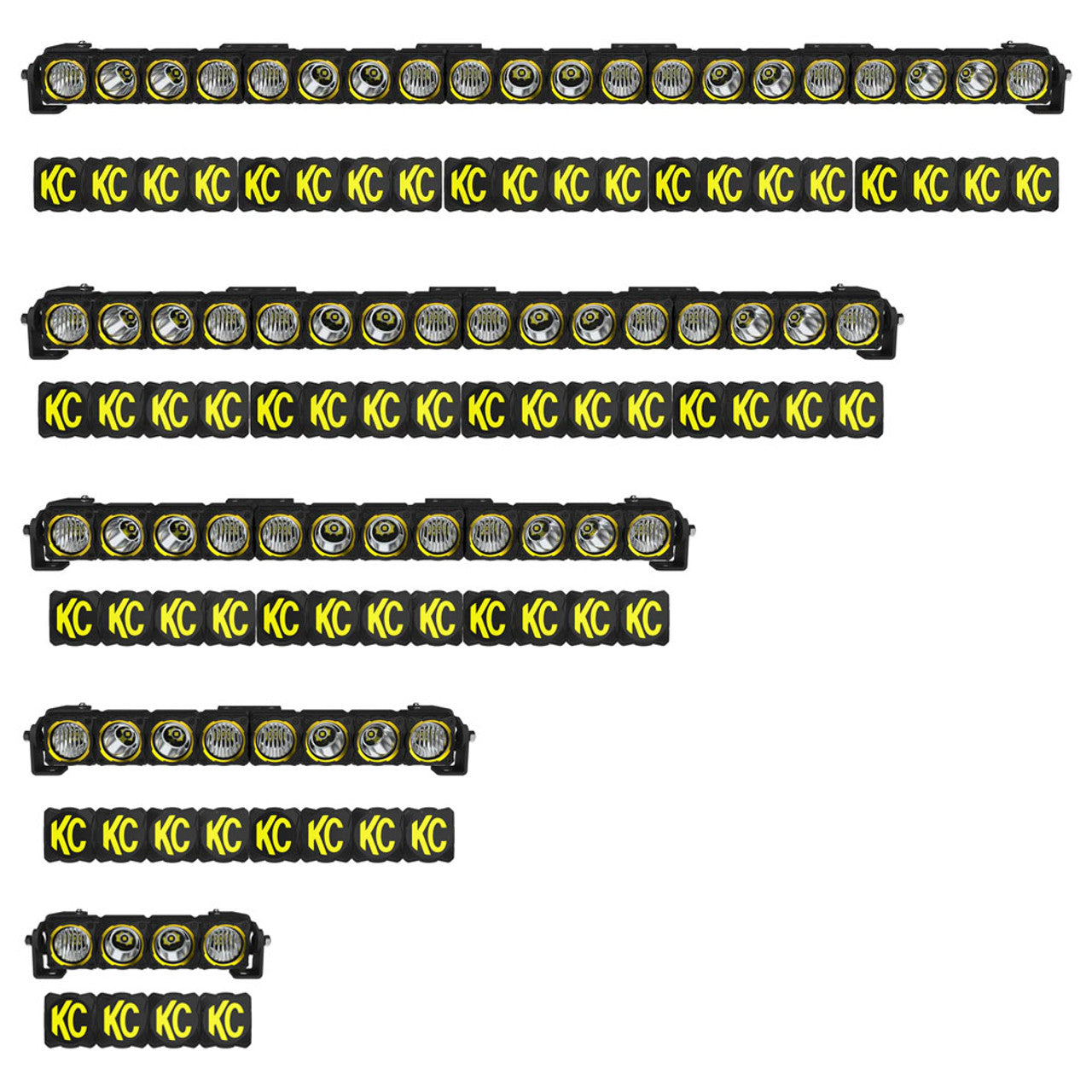 KC Hilites Flex Era LED Light Bar, Master Kit
