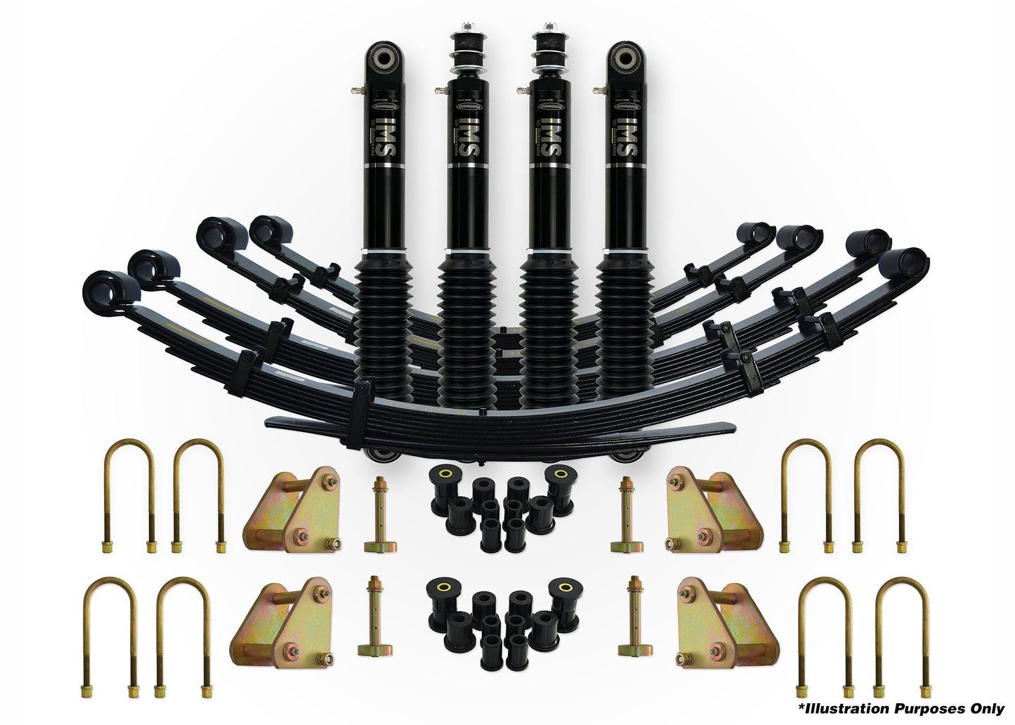 Dobinsons 4x4 Full IMS Suspension Kit for Toyota Landcruiser 70 Series - HZJ70, HZJ73, PZJ70, PZJ73 1990 to 1999 - DSSKITIMS90 - DSSKITIMS90