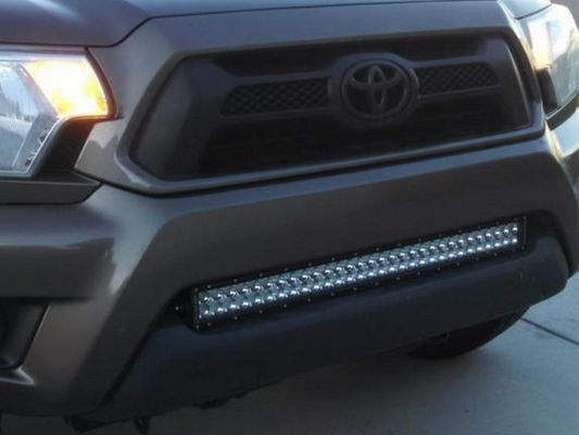 2005-2015 Toyota Tacoma 32" Lower Bumper Flush LED Light Bar Brackets/Combo - Cali Raised LED