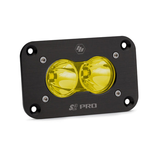 Baja Designs S2 Pro Amber Flush Mount