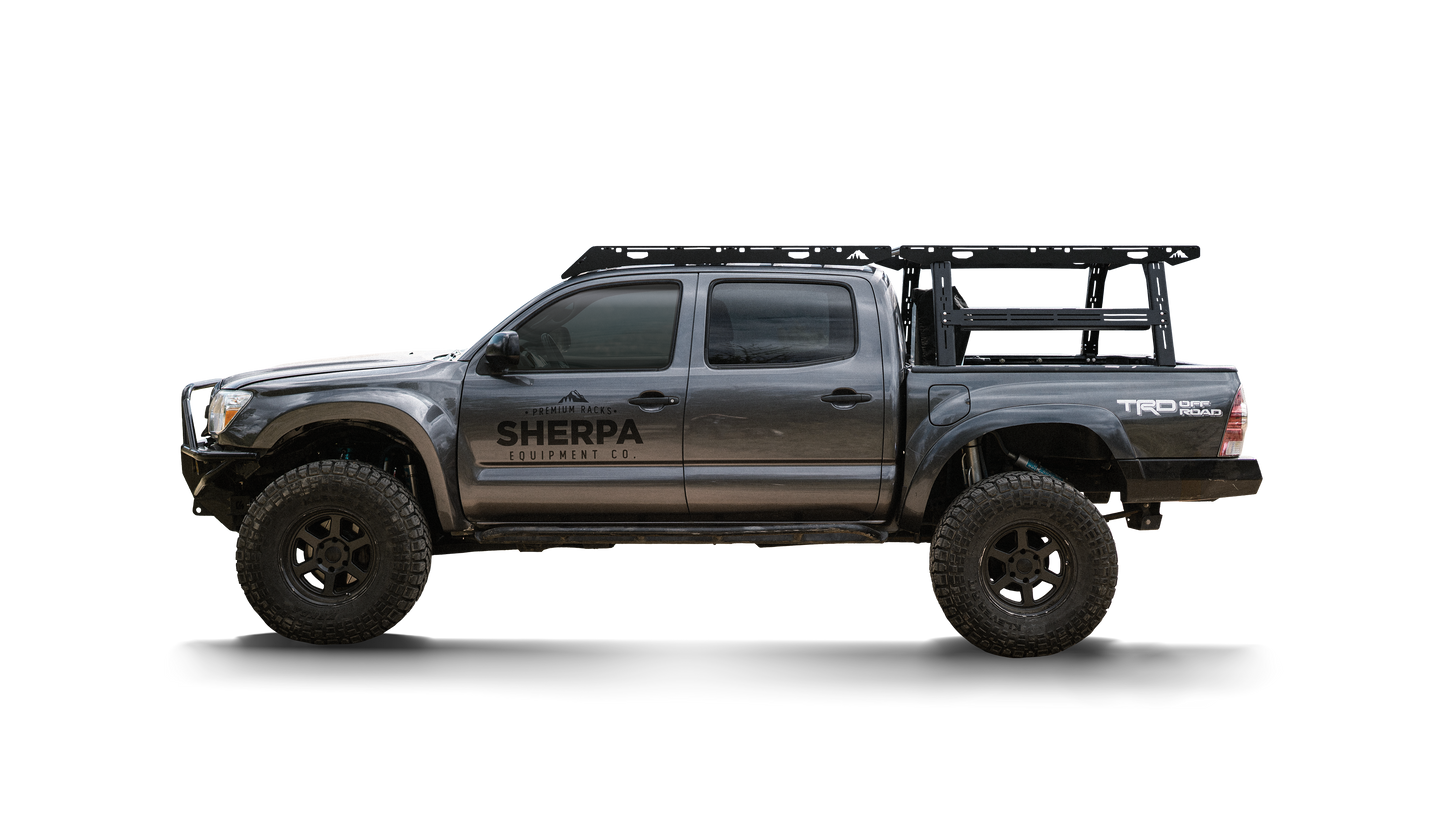 Rack Height PAK System Bed Rack - Sherpa Equipment Company