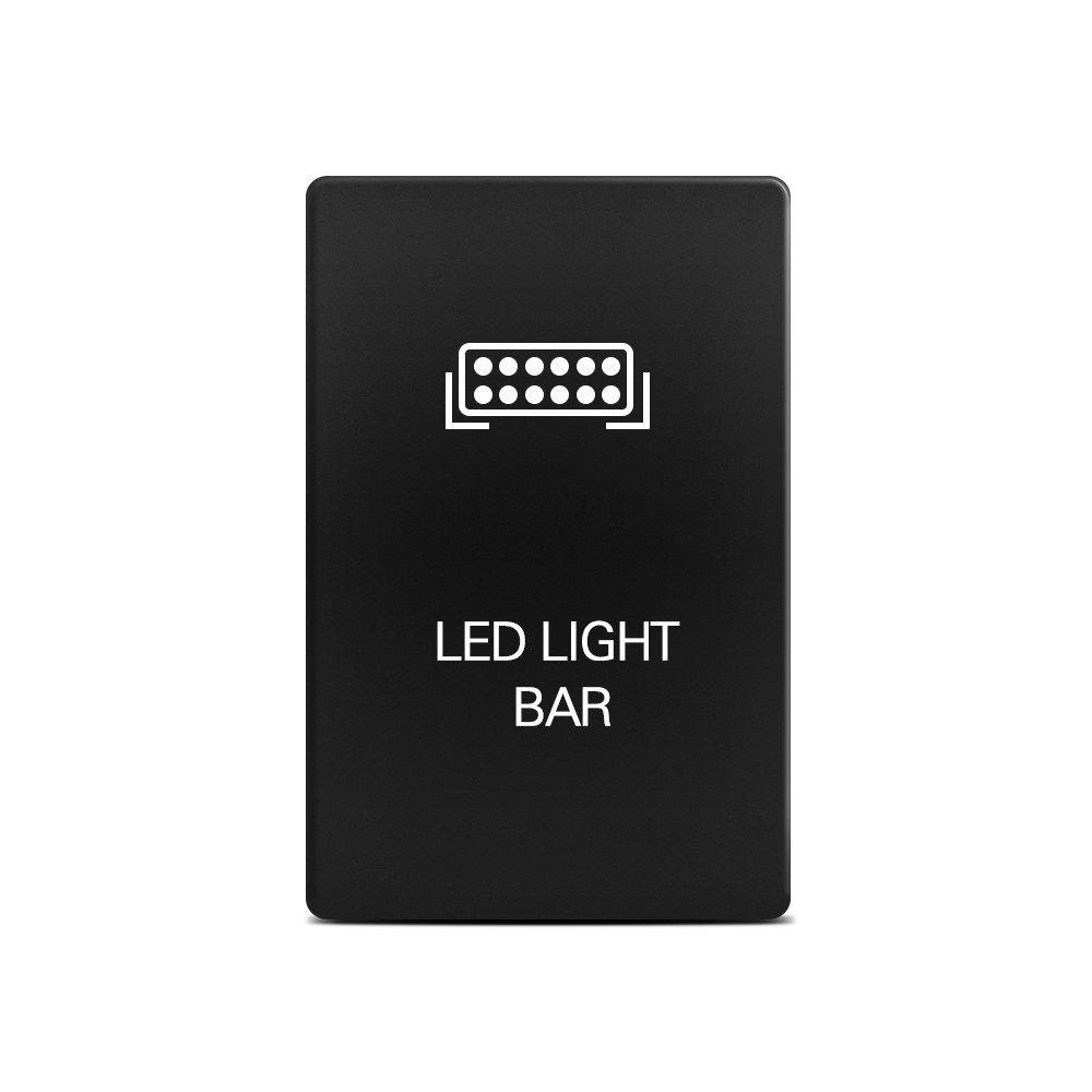 Small Style Toyota OEM Style "LED LIGHT BAR" Switch - Cali Raised LED