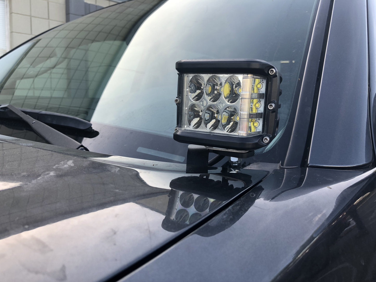 2016-2020 Toyota Tacoma Low Profile Ditch Light Brackets/Combo - Cali Raised LED