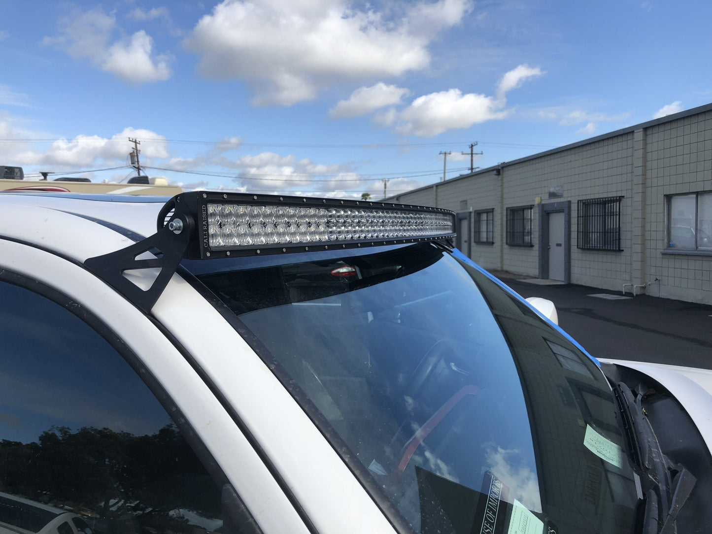 2005-2020 Toyota Tacoma 52" Curved LED Light Bar Roof Brackets/Combo - Cali Raised LED