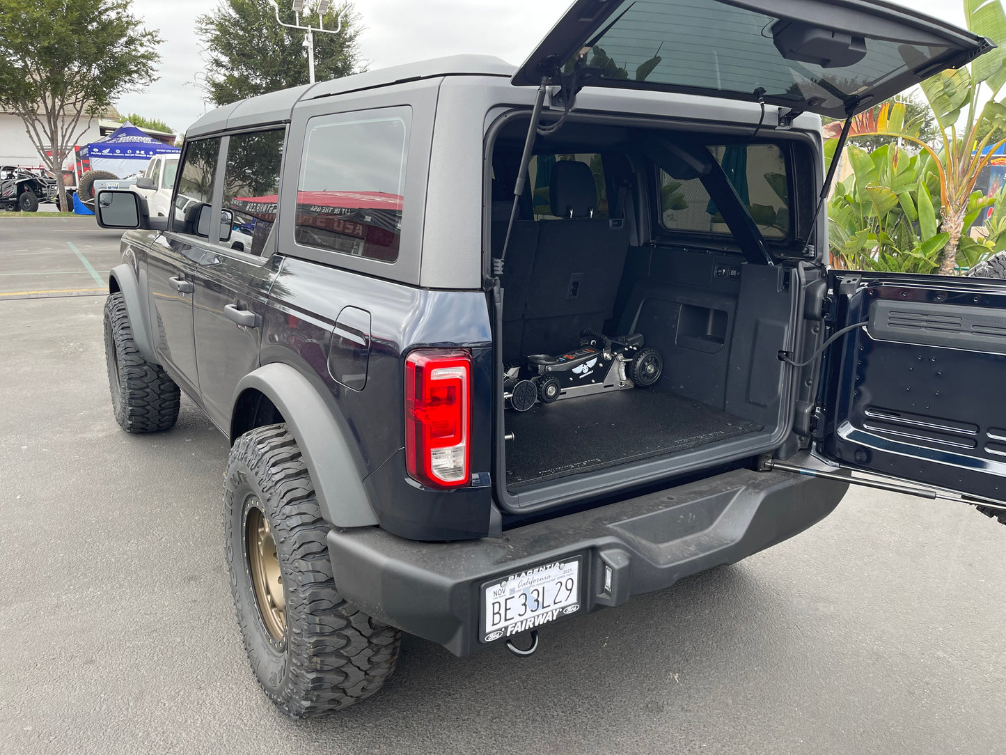 AJC Gear Plate for Ford Bronco 4 Door