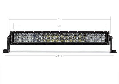 2010-2018 Dodge 2500/3500 22" Bumper Hidden LED Light Bar Brackets/Combo - Cali Raised LED