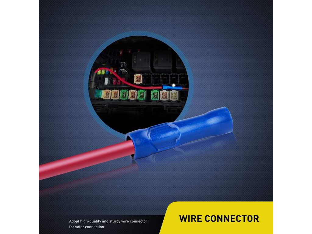 12V Add A Fuse Kit W/5Amp Lo Profile Mini Blade Fuse - Cali Raised LED