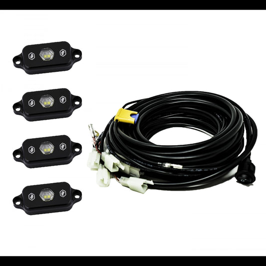Baja Designs Universal Rock Light Kit White Baja Designs