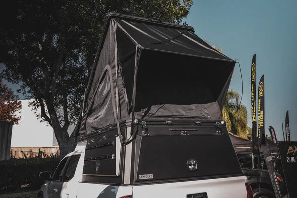 3rd Gen Toyota Tacoma Tactical Truck Camper // IN STOCK