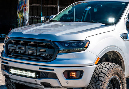 2019+ Ford Ranger Low Profile Ditch Light Brackets Kit