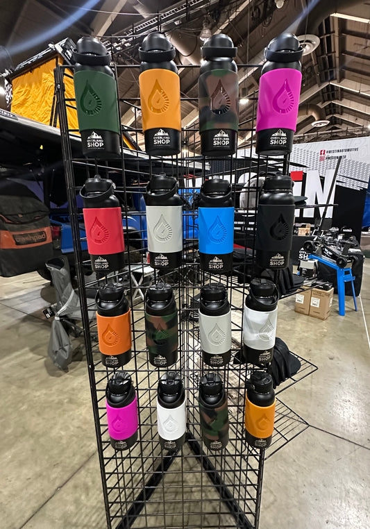 Overland Shop Hydration Bottle with Magnetic Sleeve