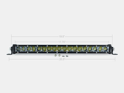 20" Slim Single Row LED Bar
