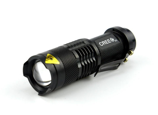 Mini Zoomable Tactical Flashlight - Cali Raised LED