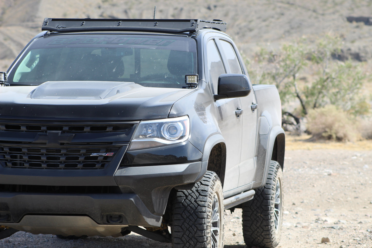 2015-2020 Chevy Colorado/Canyon Low Profile Ditch Light Brackets/Combo - Cali Raised LED