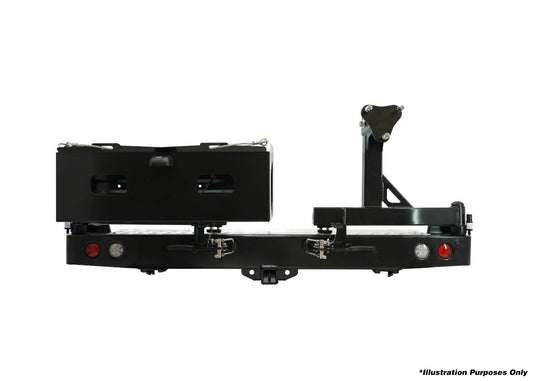 Dobinsons Rear Bumper With Swing Outs for Toyota Land Cruiser 79 Series (BW80-4143)