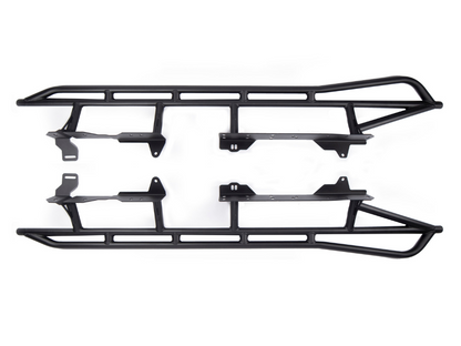 2005-2020 Toyota Tacoma 25 Degree Rock Sliders - Cali Raised LED