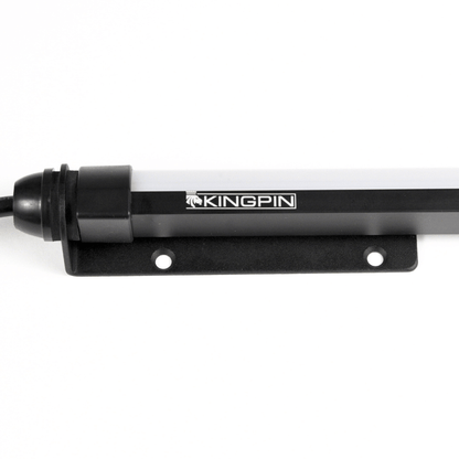 kingpin v-series side shot showing logo on white background