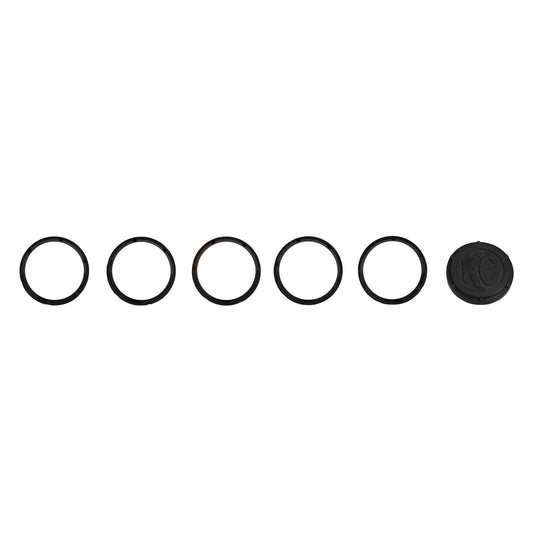 KC FLEX™ LED 5-Bezel Rings - ED Coated - Black