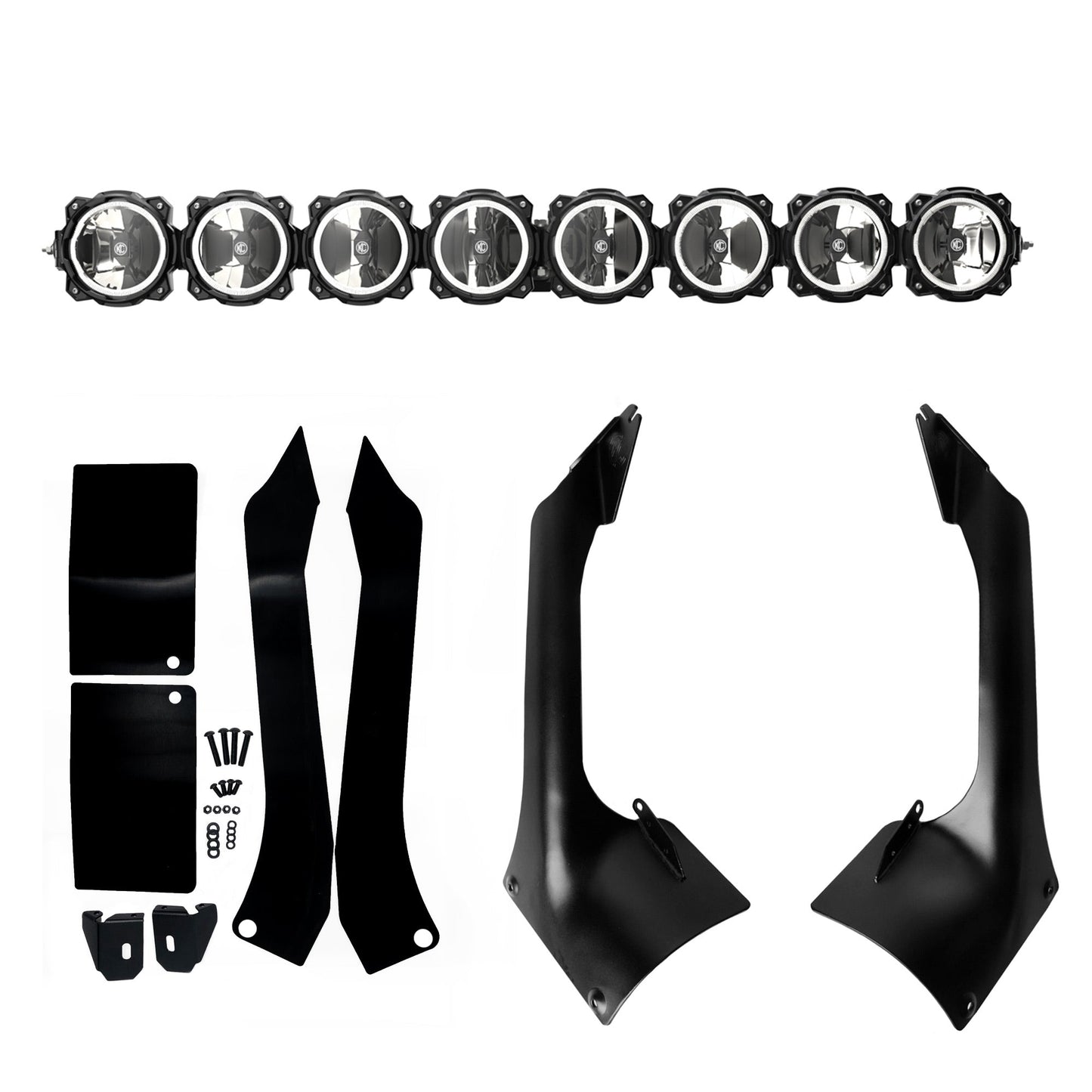 50" Pro6 Gravity® LED - 8-Light - Light Bar System - 160W Combo Beam - for 18-21 Jeep JL / JT