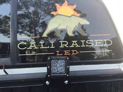 Toyota Truck Bed Rail LED Pod Brackets/Combo - Cali Raised LED
