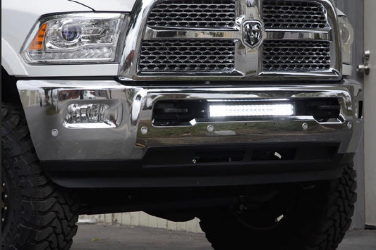 2010-2018 Dodge 2500/3500 22 Bumper Hidden LED Light Bar Brackets/Combo - Cali Raised LED